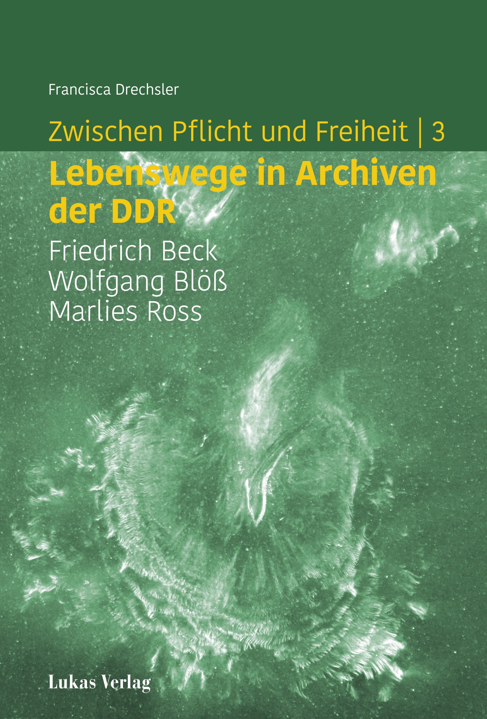 Grünes Cover mit gelber Schrift