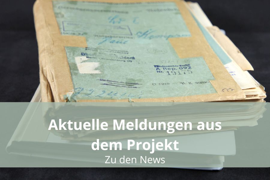 Aktuelle Meldungen aus dem Projekt - Zu den News