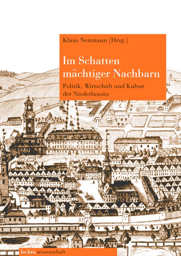 Titel mit Stadtansicht von Sorau, Stich um 1725