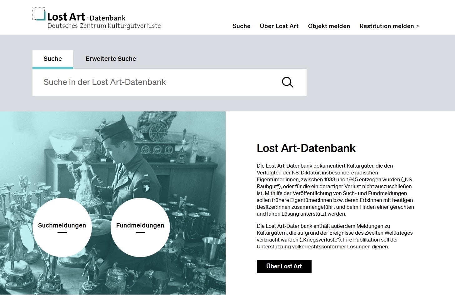 Lost Art Datenbank