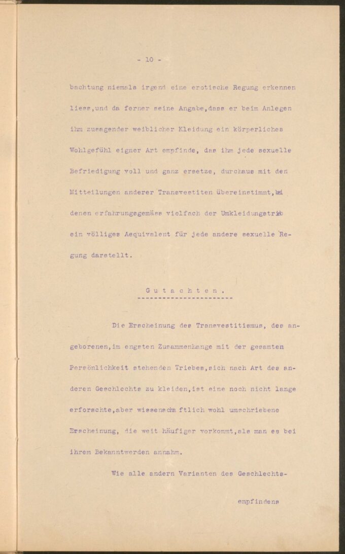 Gutachten